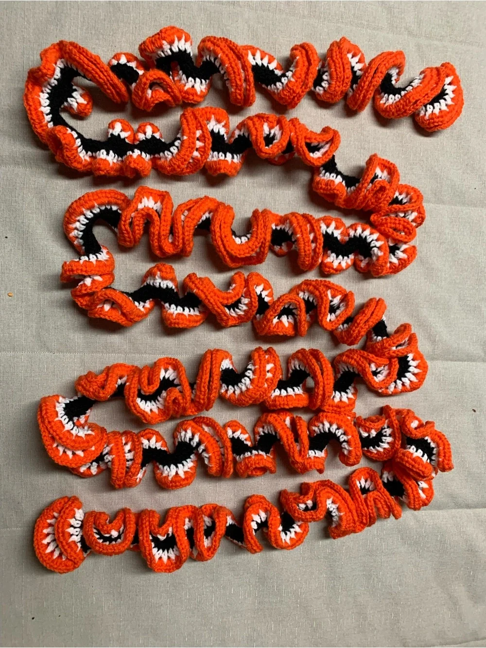 Hand Crafted garland spiral